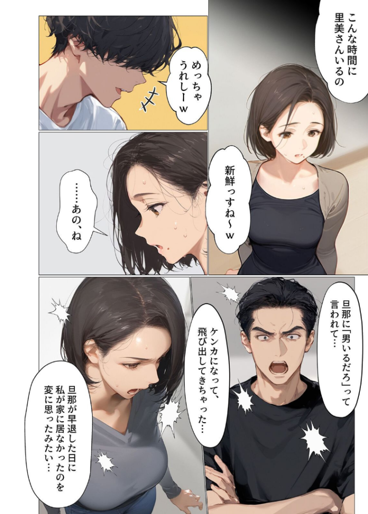 バ先のパート主婦(アラフォー・子持ち)旦那も知らない変態SEXで寝取り開発 3 画像3